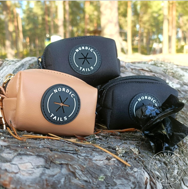 Koiran kakkapussikotelo, beige