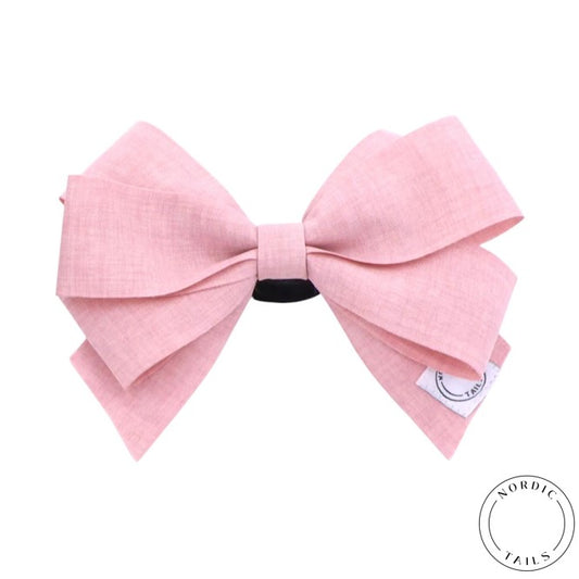 Koiran rusetti vaaleanpunainen