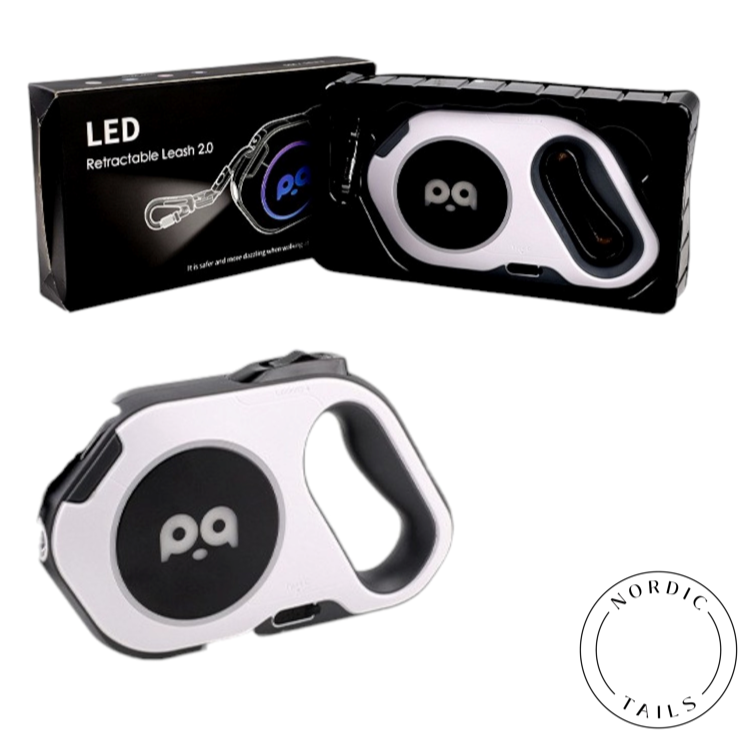 Kelatalutin LED-valolla, valkoinen