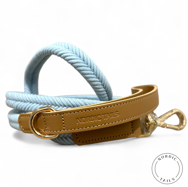 Koiran talutushihna, vaaleansininen