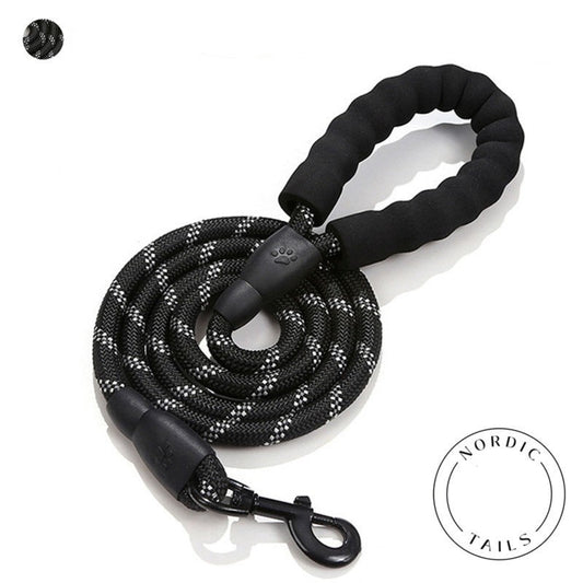 Nylon talutushihna, musta